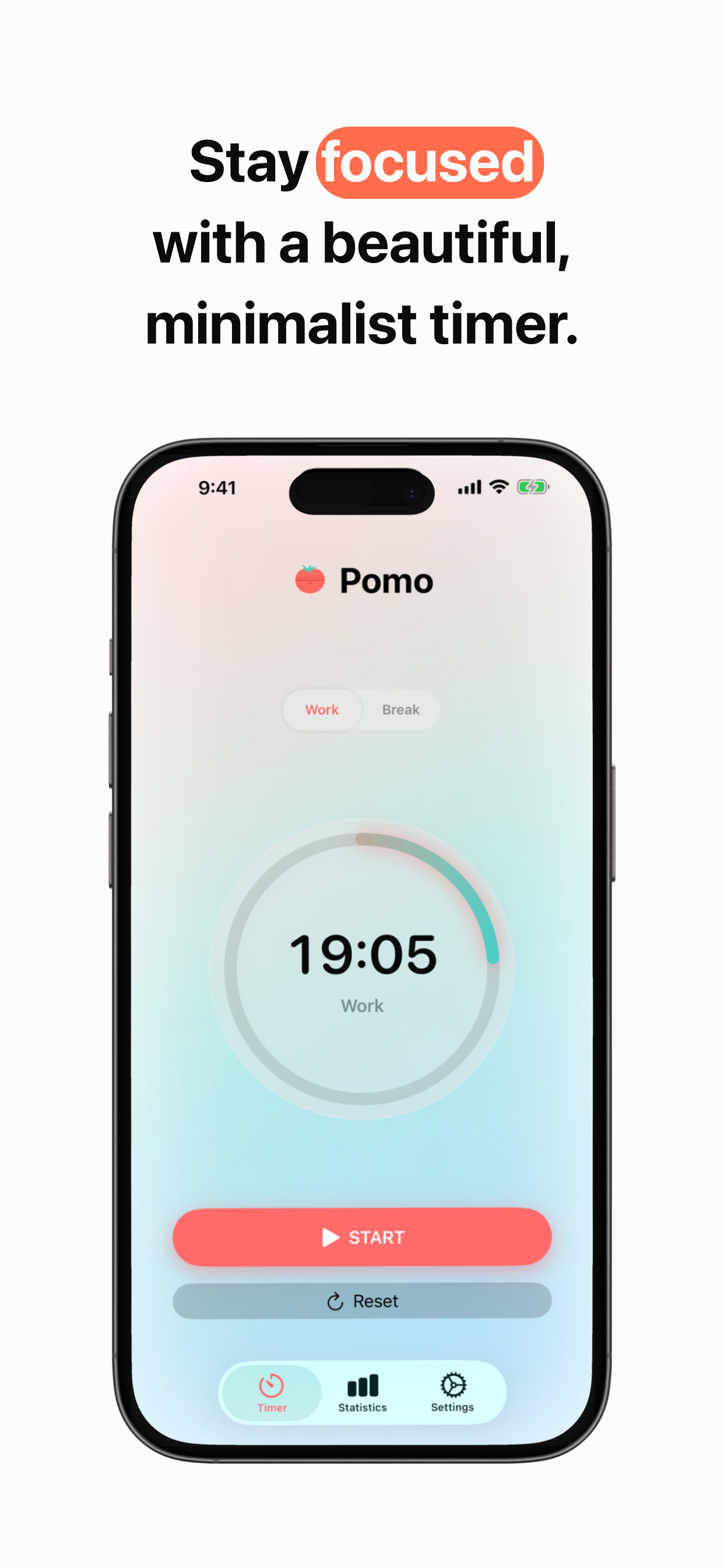 Pomo Timer Screen